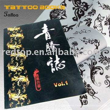 top model tattoo design sample book